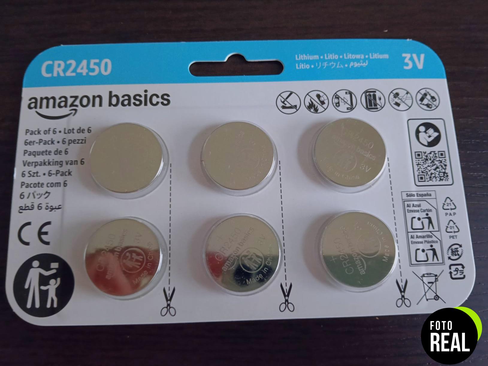 amazon-basics-pilas-litio-cr2025-6u-foto-1
