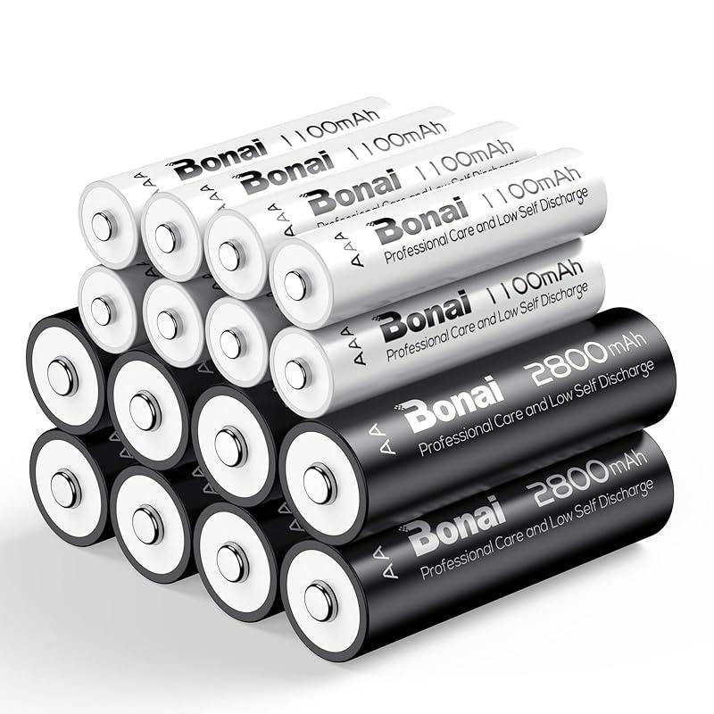 Mi opinión sobre las pilas recargables BONAI de 16 piezas