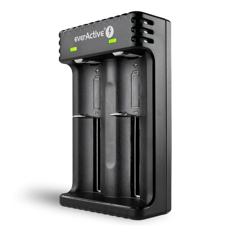 Mi opinión sobre el cargador everActive para 2 baterías 18650.