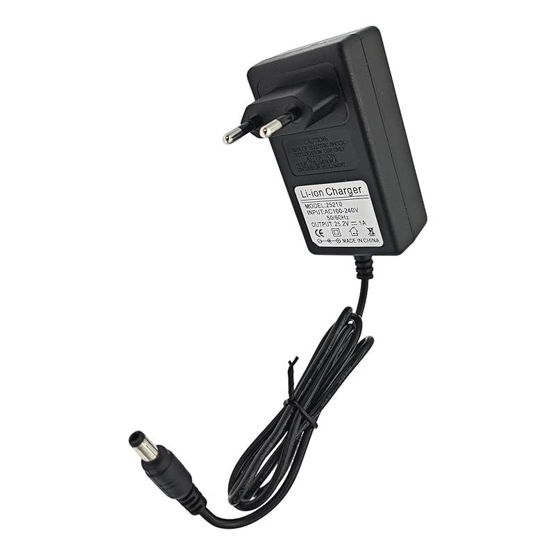 Mi opinión sobre el cargador JZK 25.2 V para batería de litio.