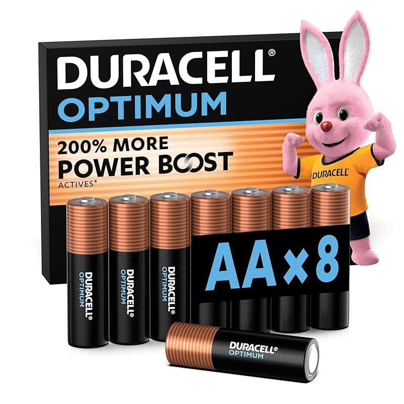 Mi opinión sobre las pilas Duracell Optimum AA en su paquete de 8.