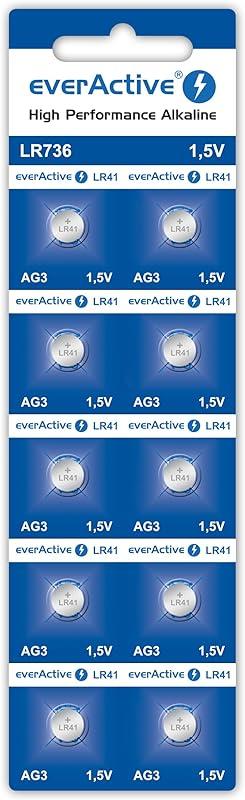 EverActive AG3 - Pilas alcalinas de 1,5 V