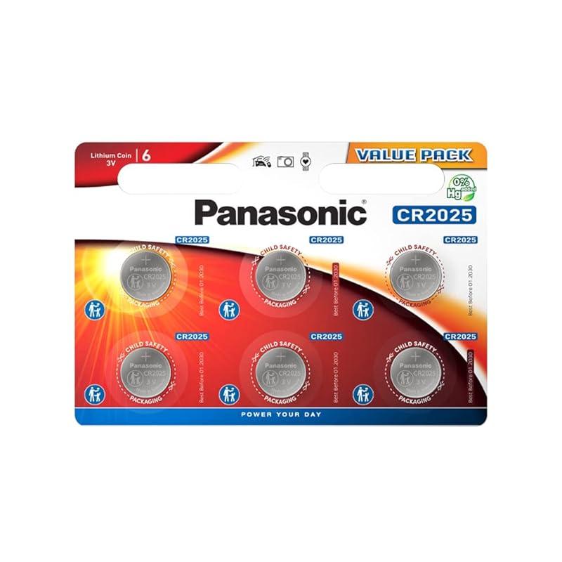 Mi opinión sobre las pilas litio Panasonic CR2025 en blister de 6 unidades.